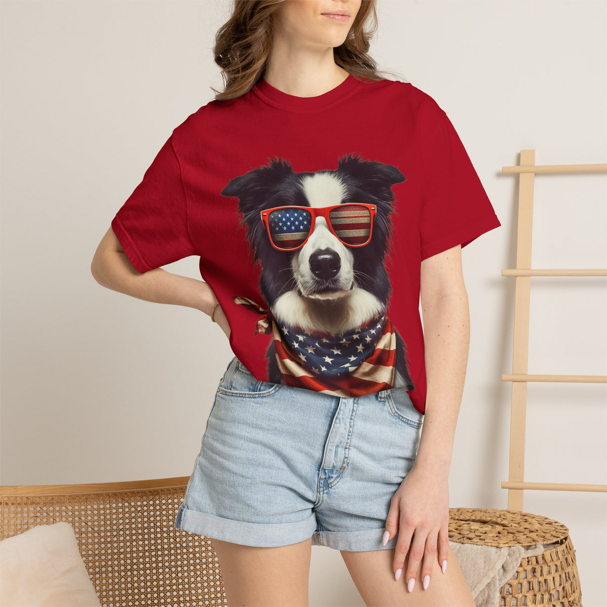 4th of July Dog Breed Shirt T-shirt | Patriotic American Flag Dog Tee