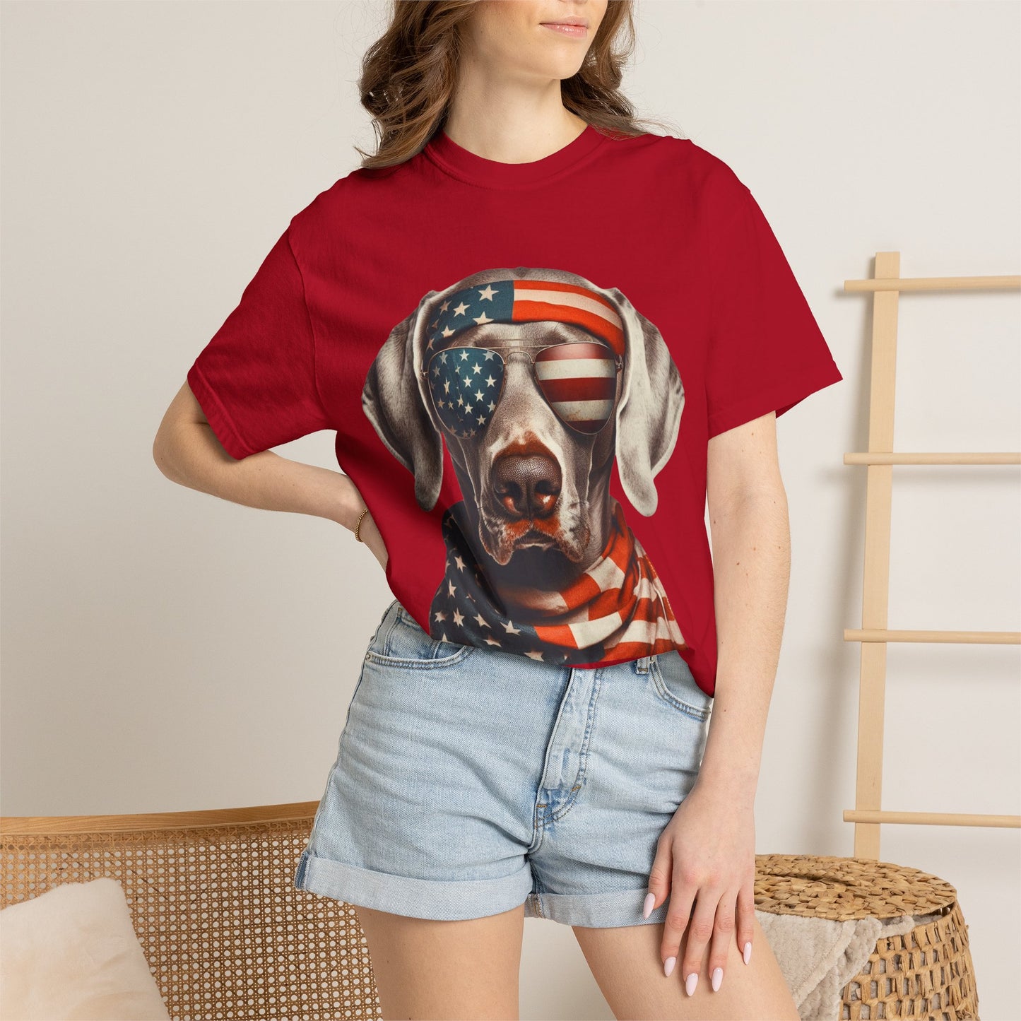 4th of July Dog Breed Shirt T-shirt | Patriotic American Flag Dog Tee