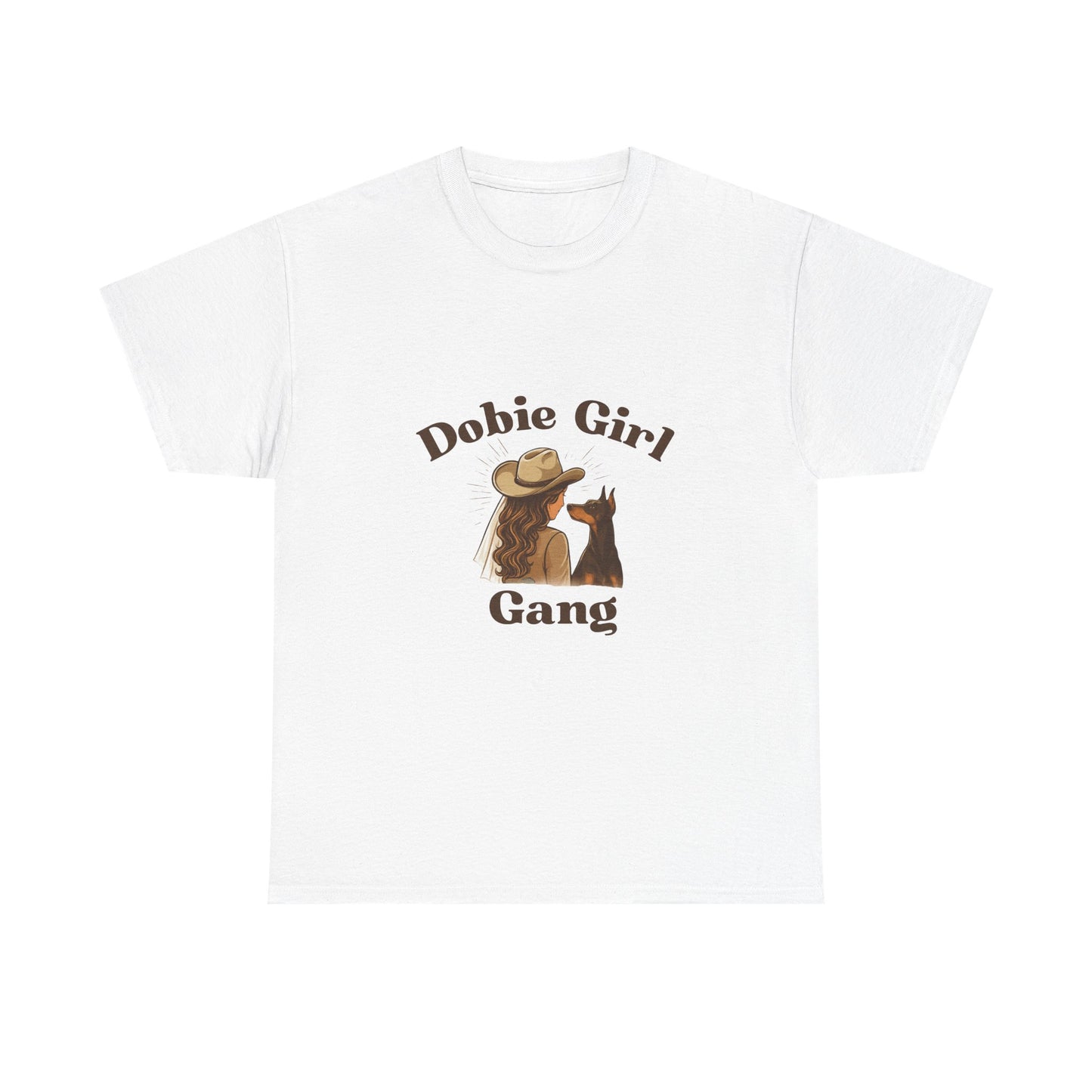 Dobie Girl Gang Red Doberman T-Shirt