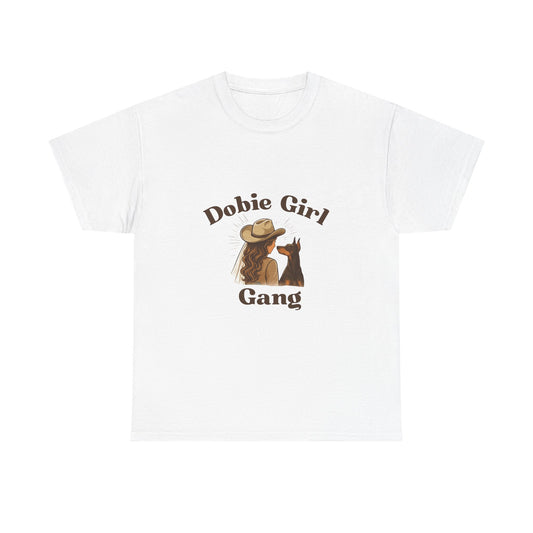 Dobie Girl Gang Red Doberman T-Shirt