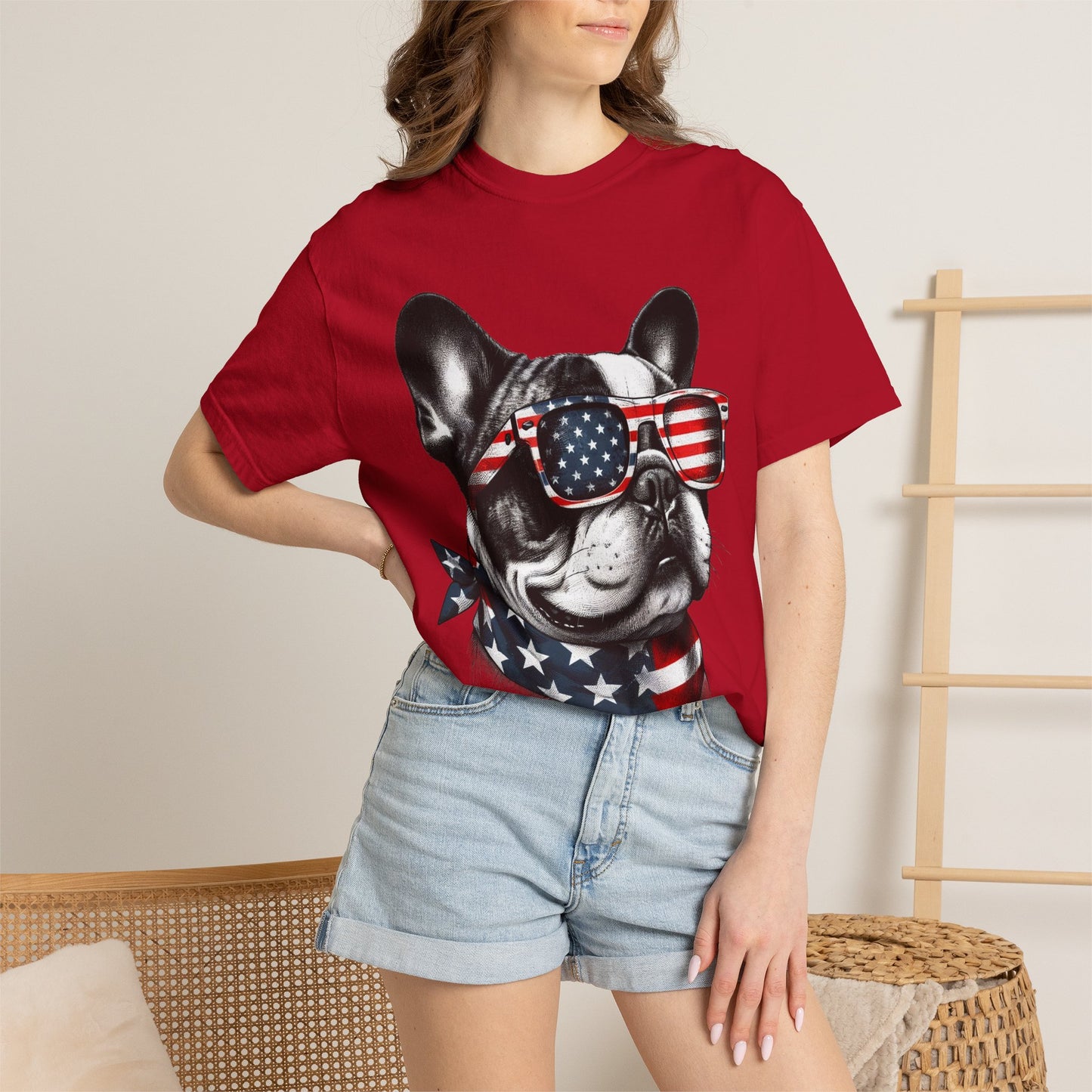 4th of July Dog Breed Shirt T-shirt | Patriotic American Flag Dog Tee
