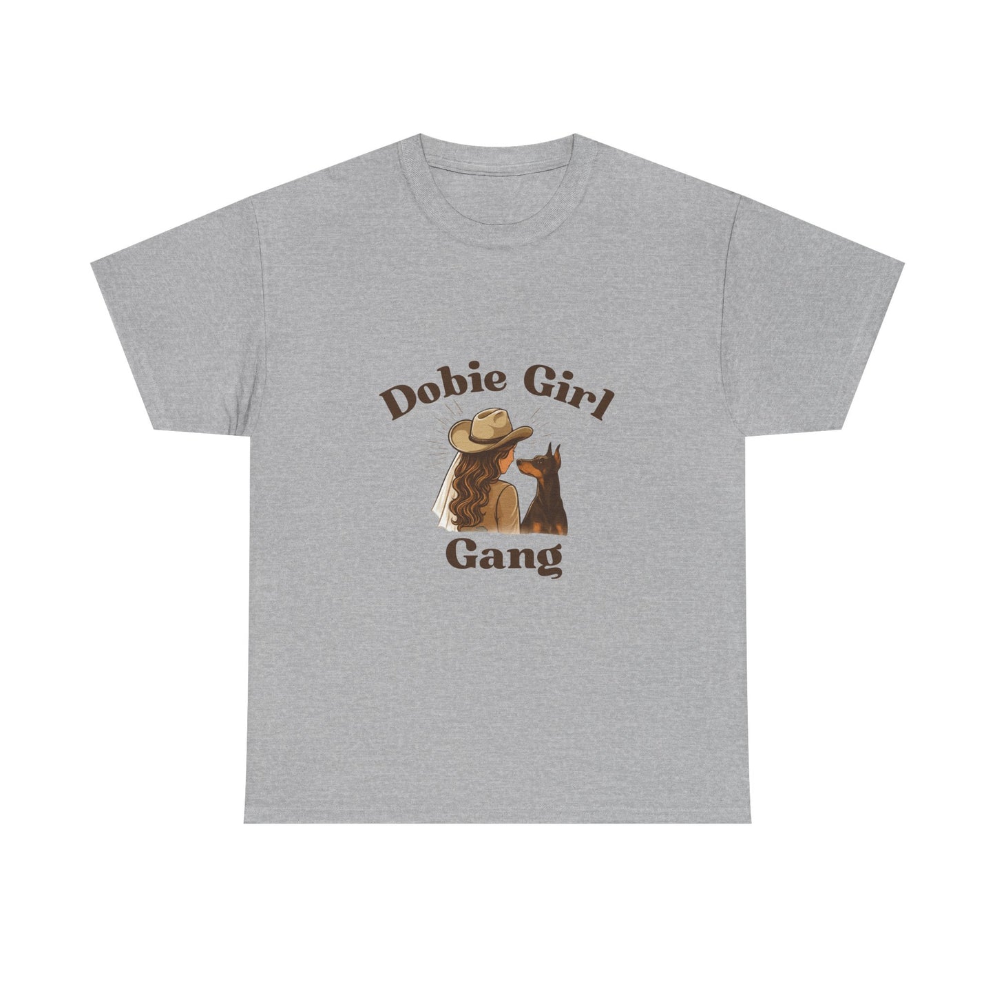 Dobie Girl Gang Red Doberman T-Shirt