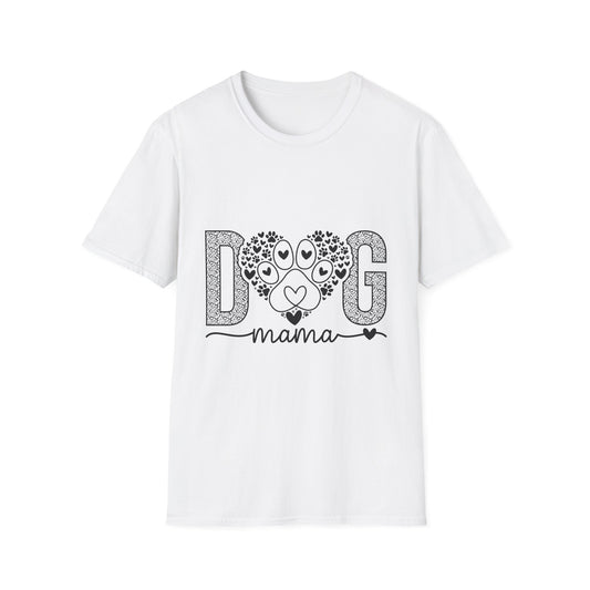 Dog Mama heart paw graphic T-Shirt | Pet lover tee