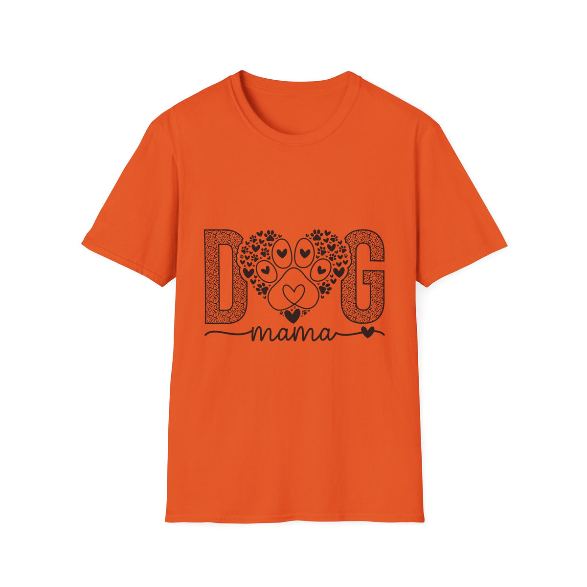 Dog Mama heart paw graphic T-Shirt | Pet lover tee