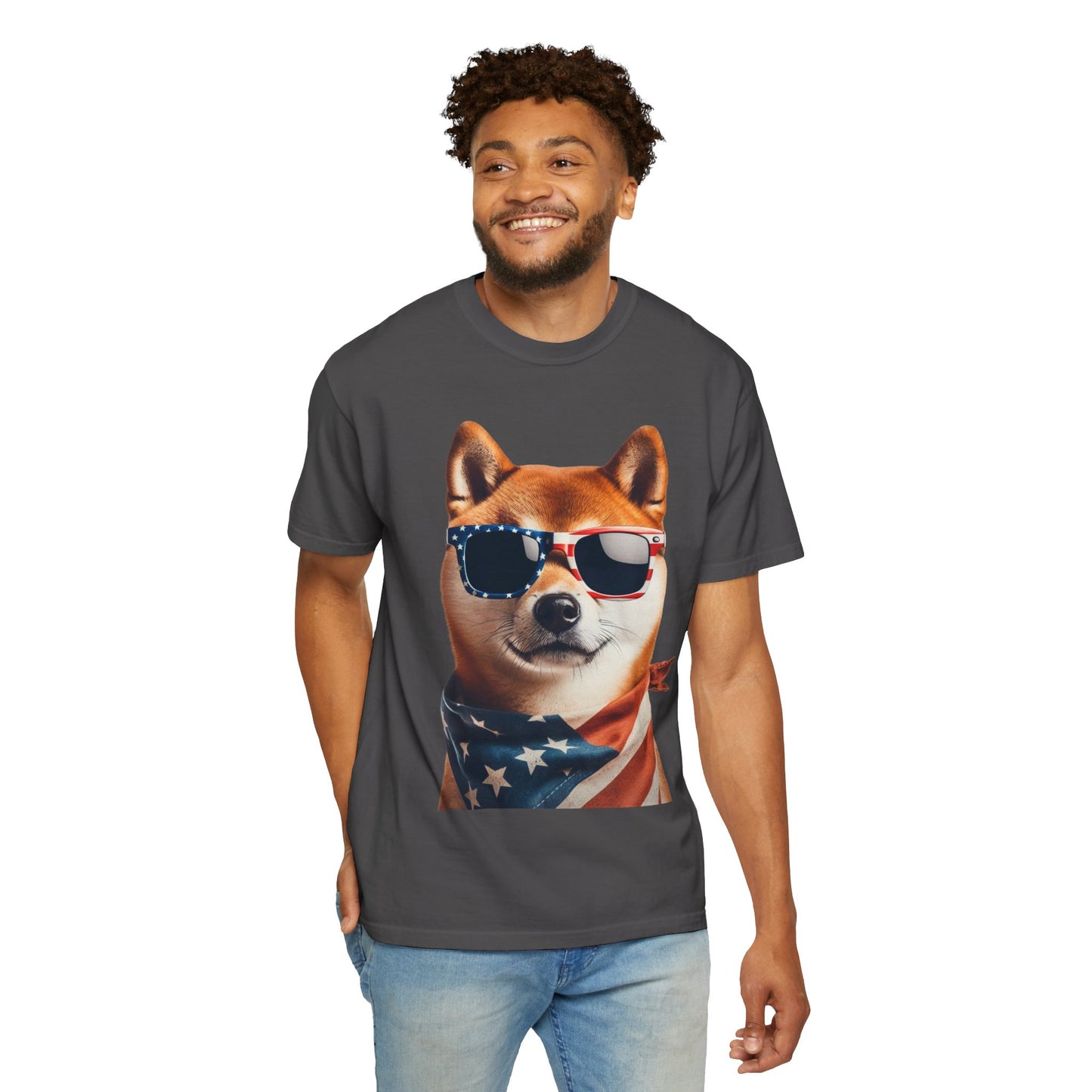 4th of July Dog Breed Shirt T-shirt | Patriotic American Flag Dog Tee