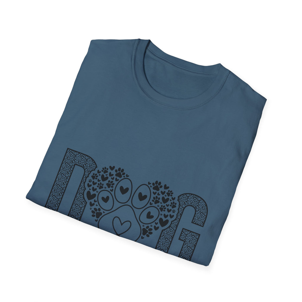 Dog Mama heart paw graphic T-Shirt | Pet lover tee
