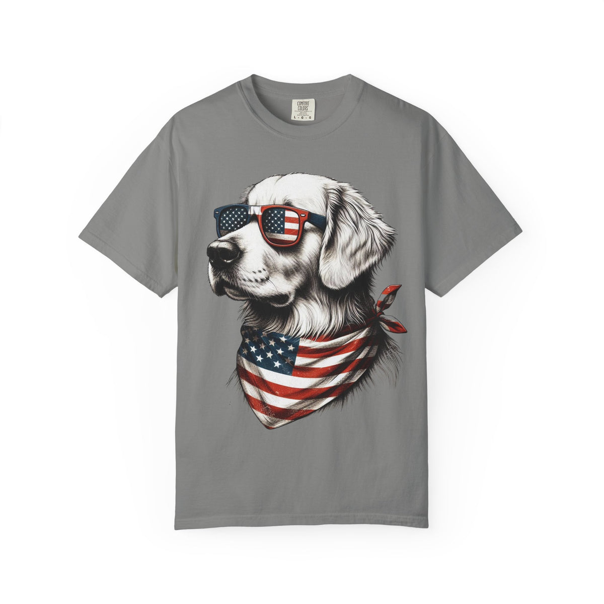 4th of July Dog Breed Shirt T-shirt | Patriotic American Flag Dog Tee