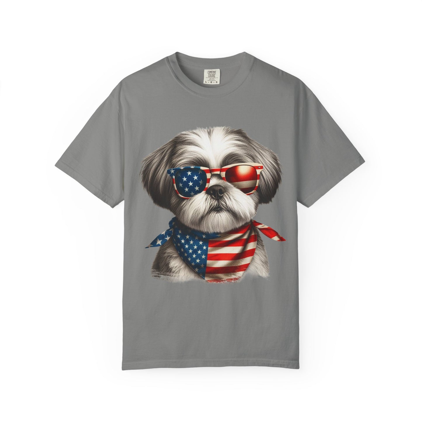 4th of July Dog Breed Shirt T-shirt | Patriotic American Flag Dog Tee