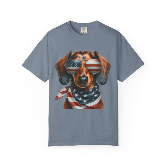 4th of July Dog Breed Shirt T-shirt | Patriotic American Flag Dog Tee