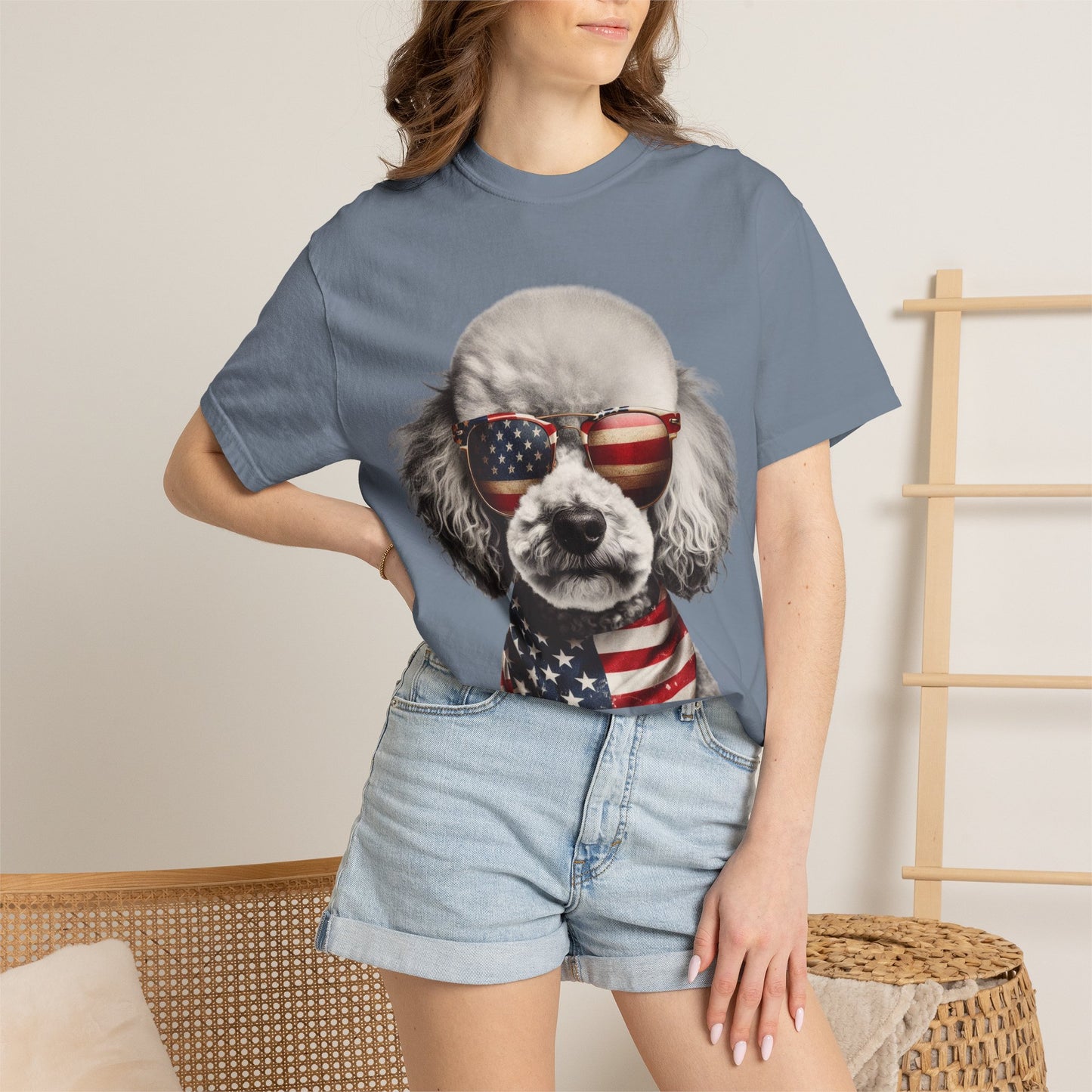 4th of July Dog Breed Shirt T-shirt | Patriotic American Flag Dog Tee