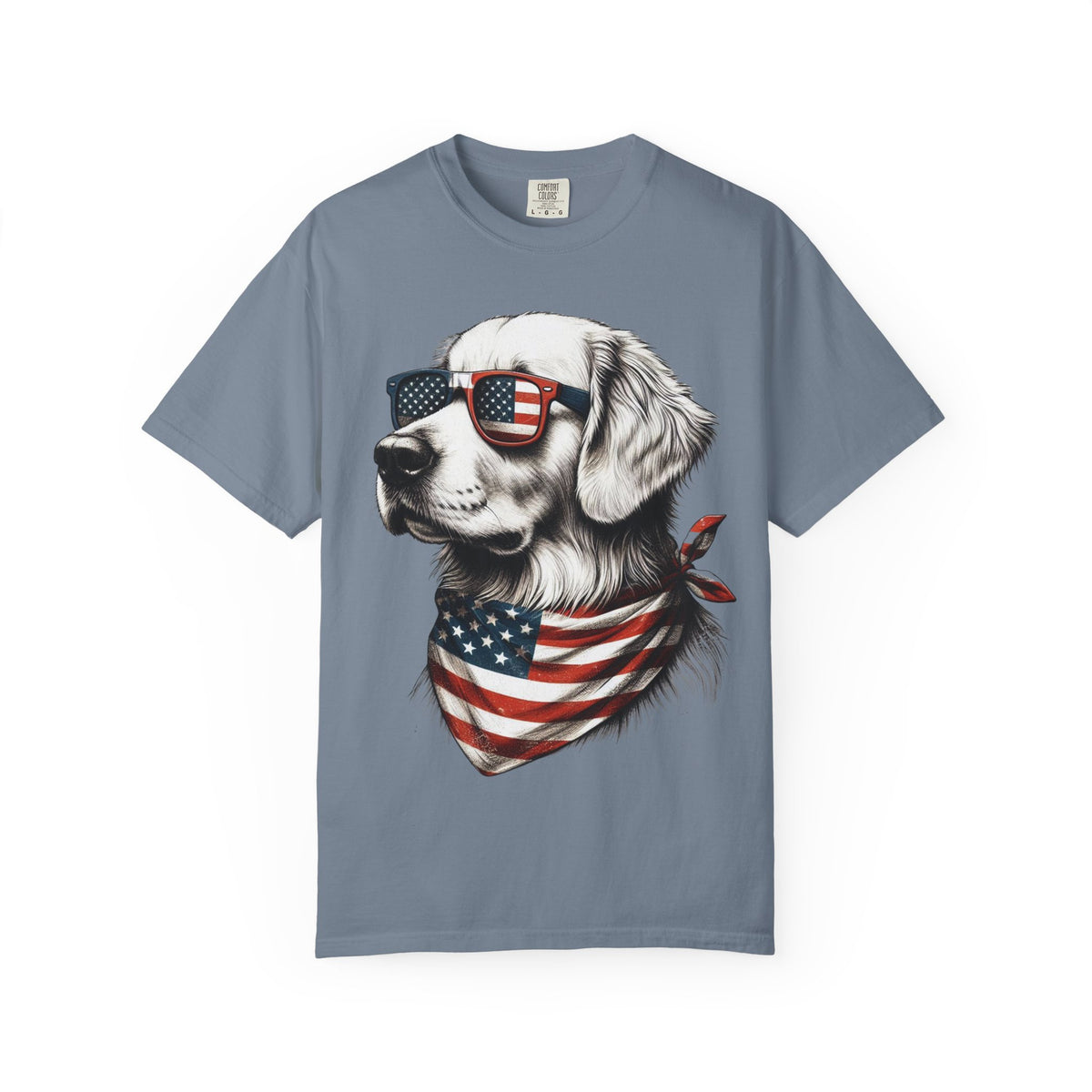 4th of July Dog Breed Shirt T-shirt | Patriotic American Flag Dog Tee