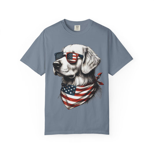 4th of July Dog Breed Shirt T-shirt | Patriotic American Flag Dog Tee