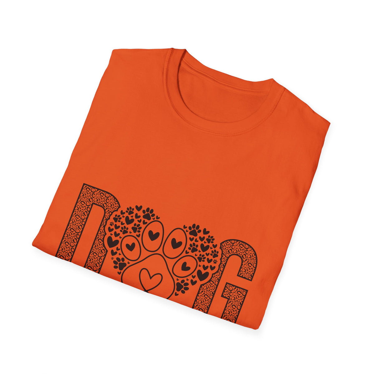 Dog Mama heart paw graphic T-Shirt | Pet lover tee