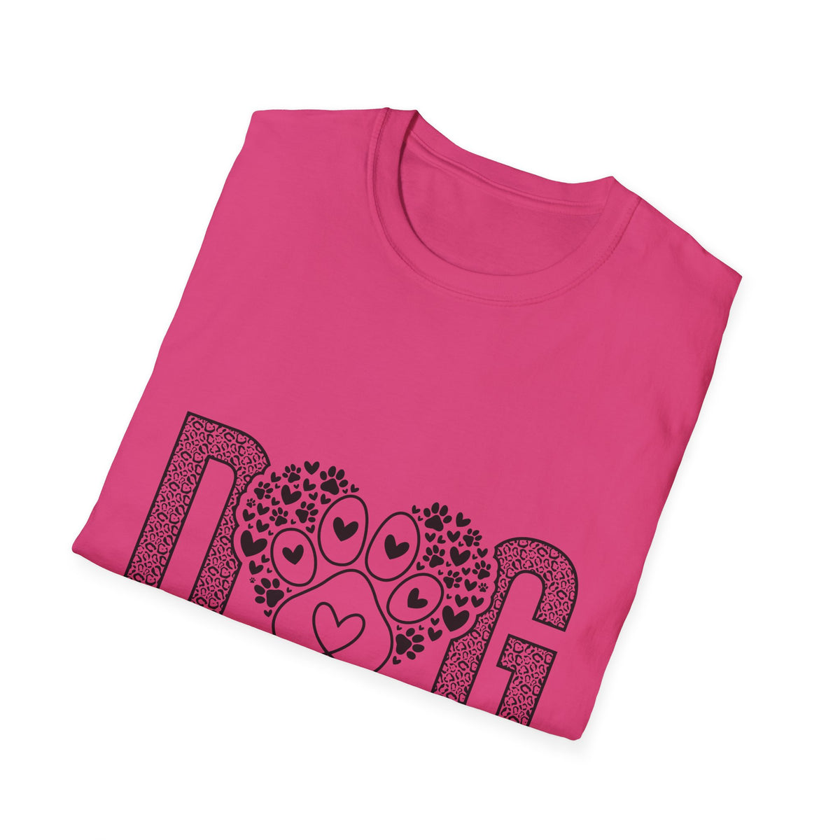 Dog Mama heart paw graphic T-Shirt | Pet lover tee