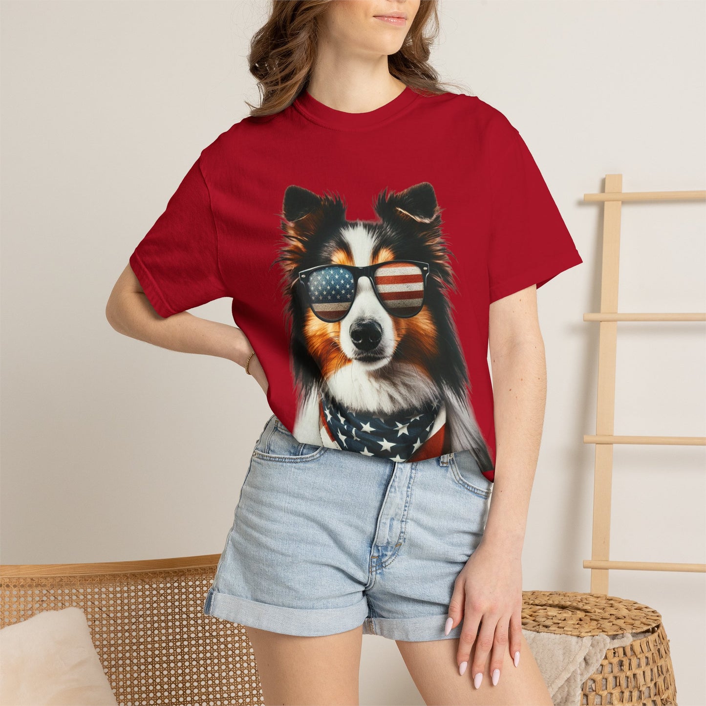 4th of July Dog Breed Shirt T-shirt | Patriotic American Flag Dog Tee