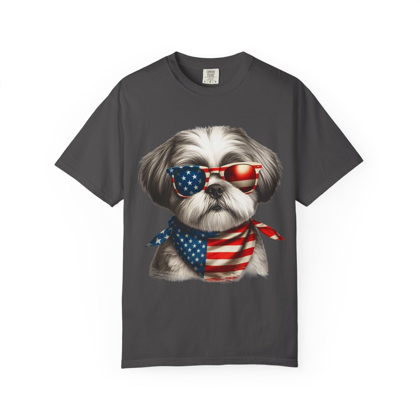 4th of July Dog Breed Shirt T-shirt | Patriotic American Flag Dog Tee