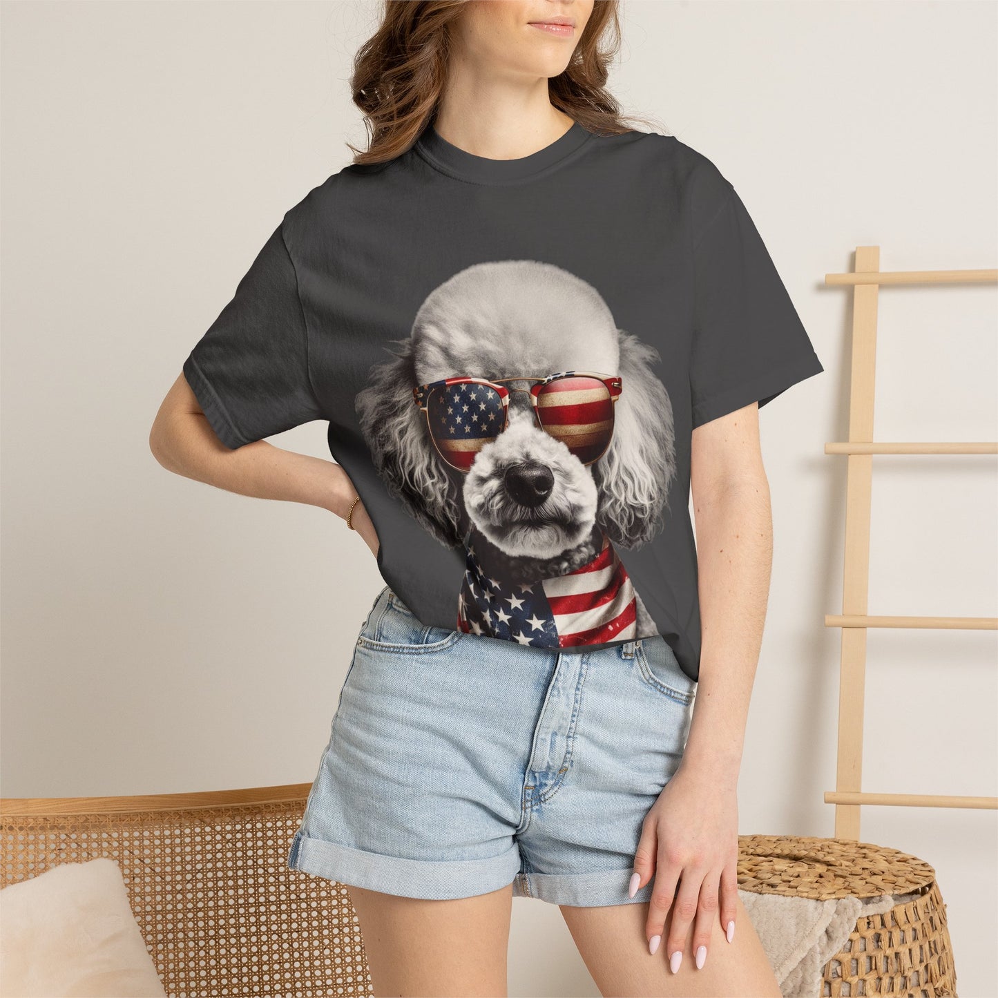 4th of July Dog Breed Shirt T-shirt | Patriotic American Flag Dog Tee