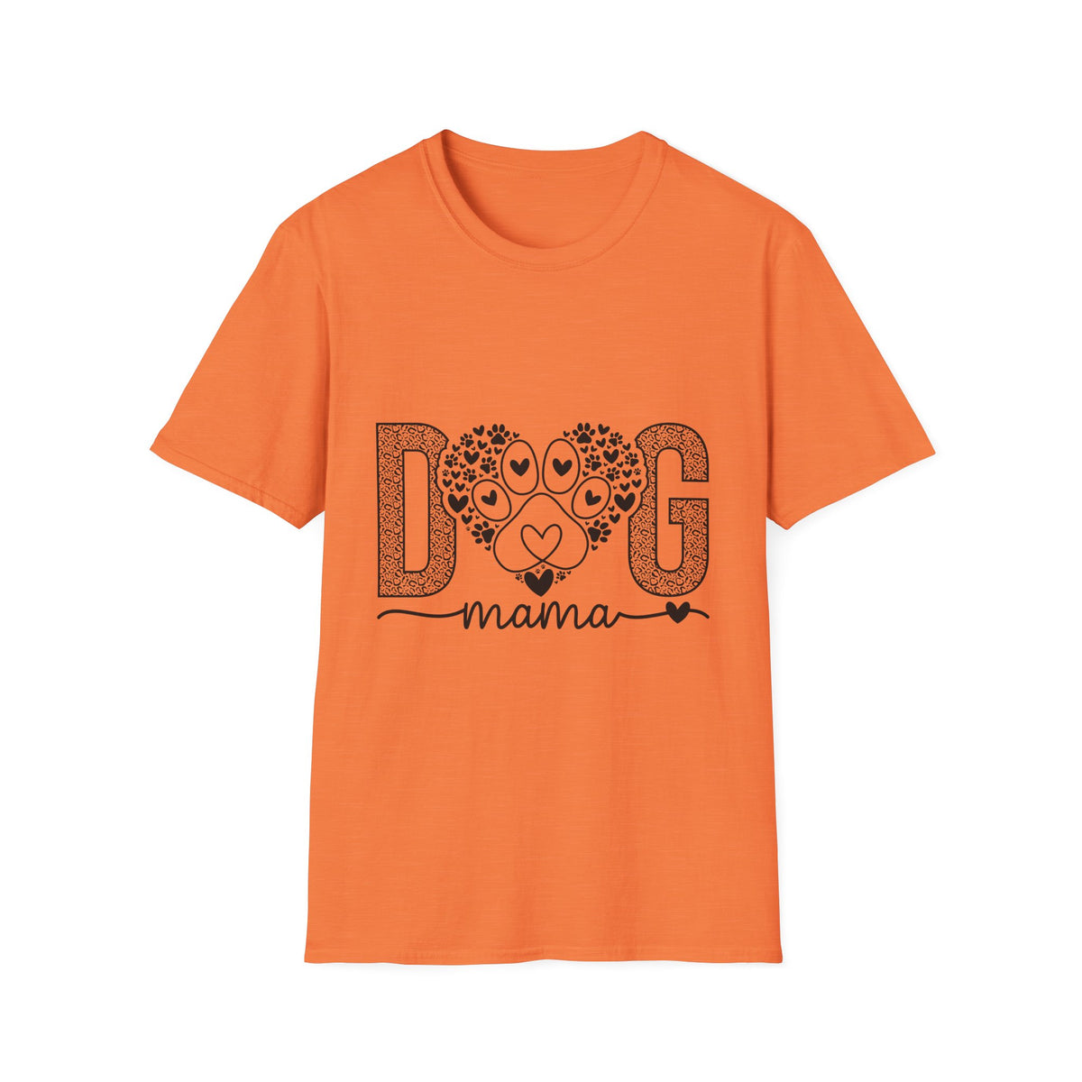 Dog Mama heart paw graphic T-Shirt | Pet lover tee