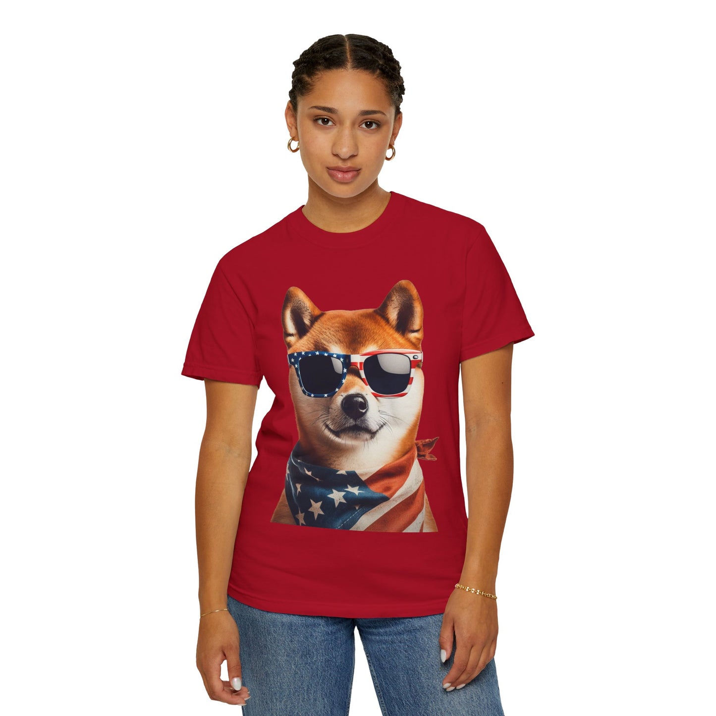 4th of July Dog Breed Shirt T-shirt | Patriotic American Flag Dog Tee