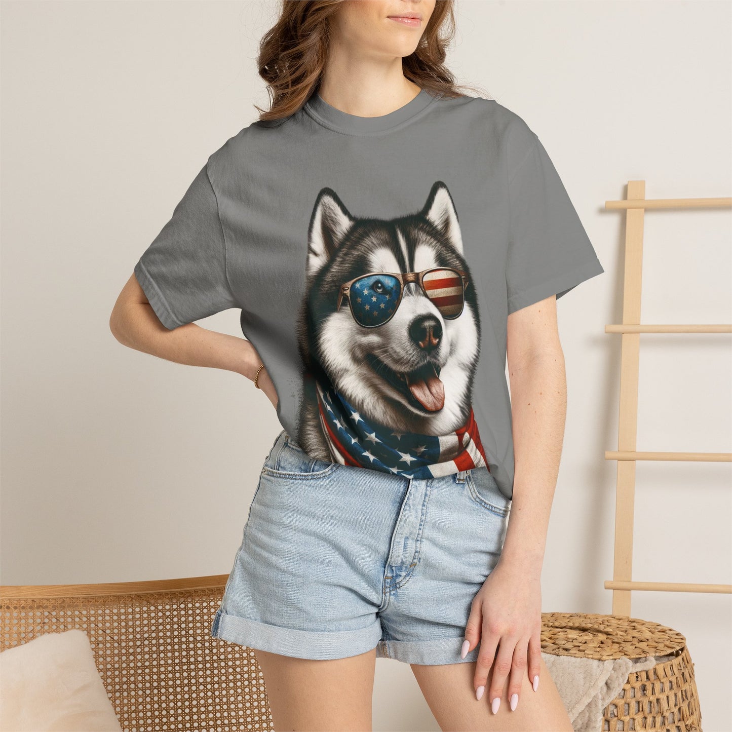 4th of July Dog Breed Shirt T-shirt | Patriotic American Flag Dog Tee