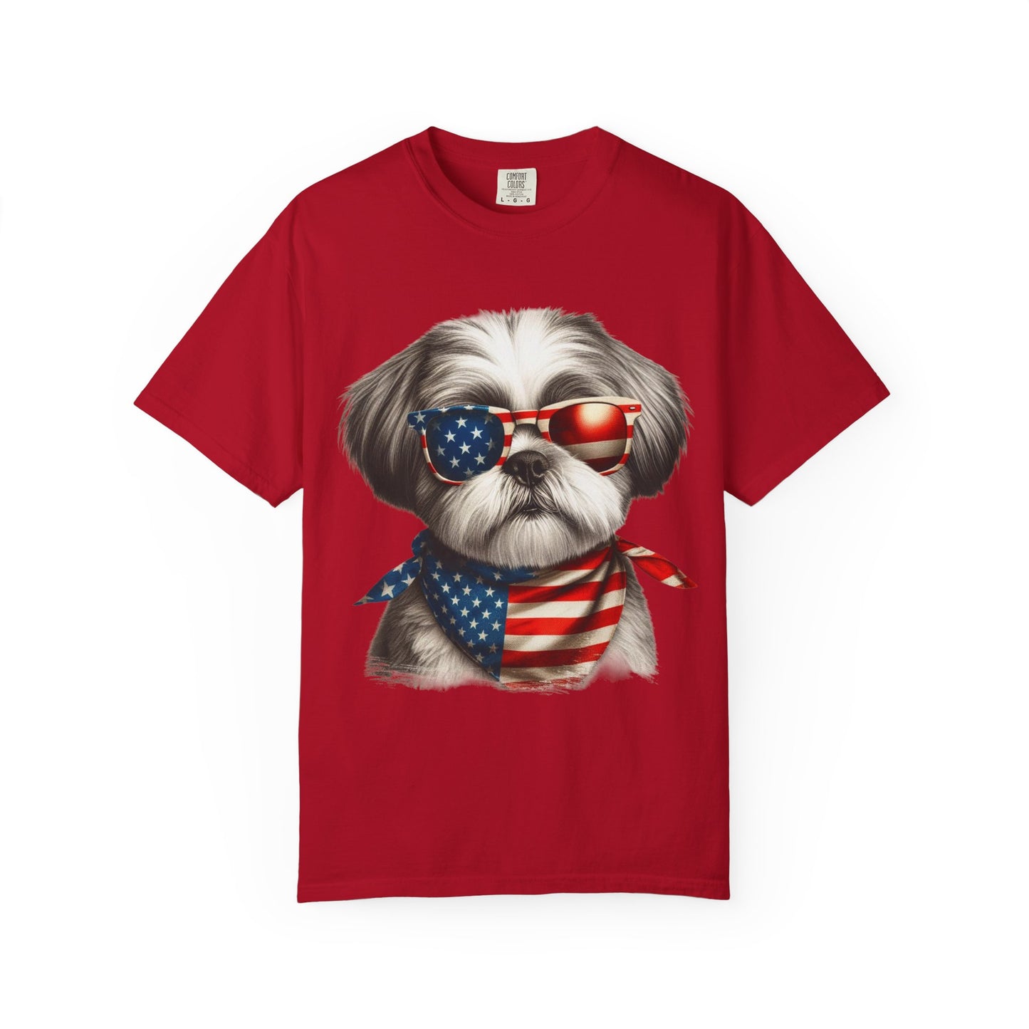 4th of July Dog Breed Shirt T-shirt | Patriotic American Flag Dog Tee