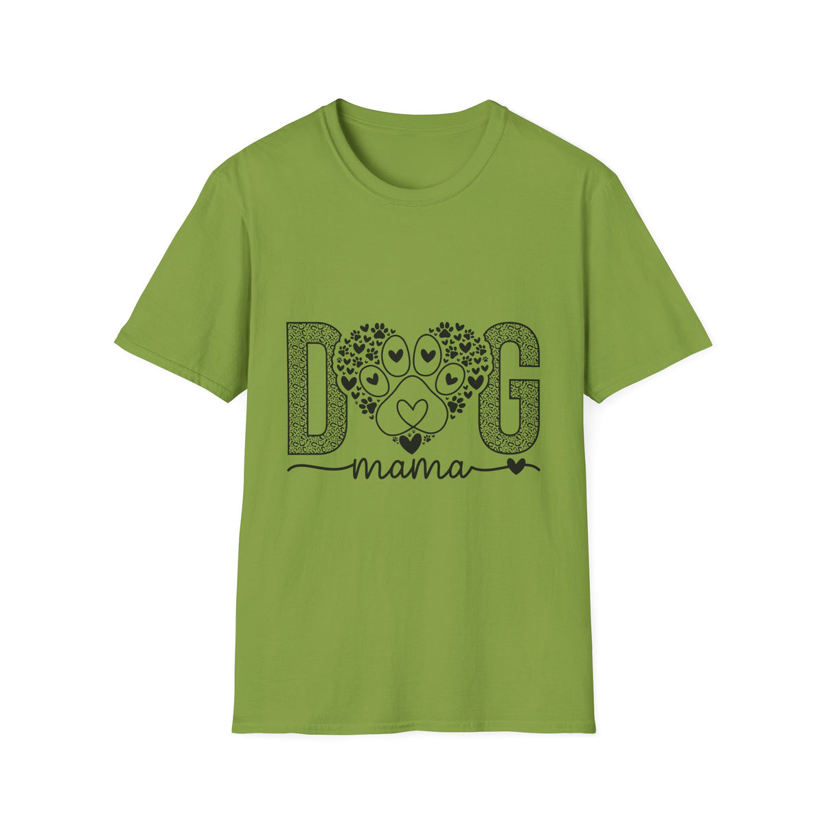 Dog Mama heart paw graphic T-Shirt | Pet lover tee