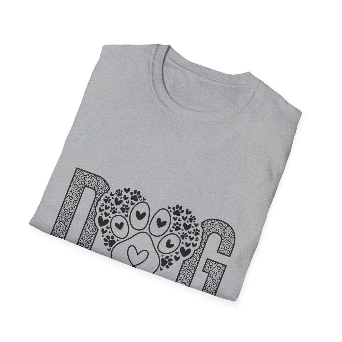 Dog Mama heart paw graphic T-Shirt | Pet lover tee