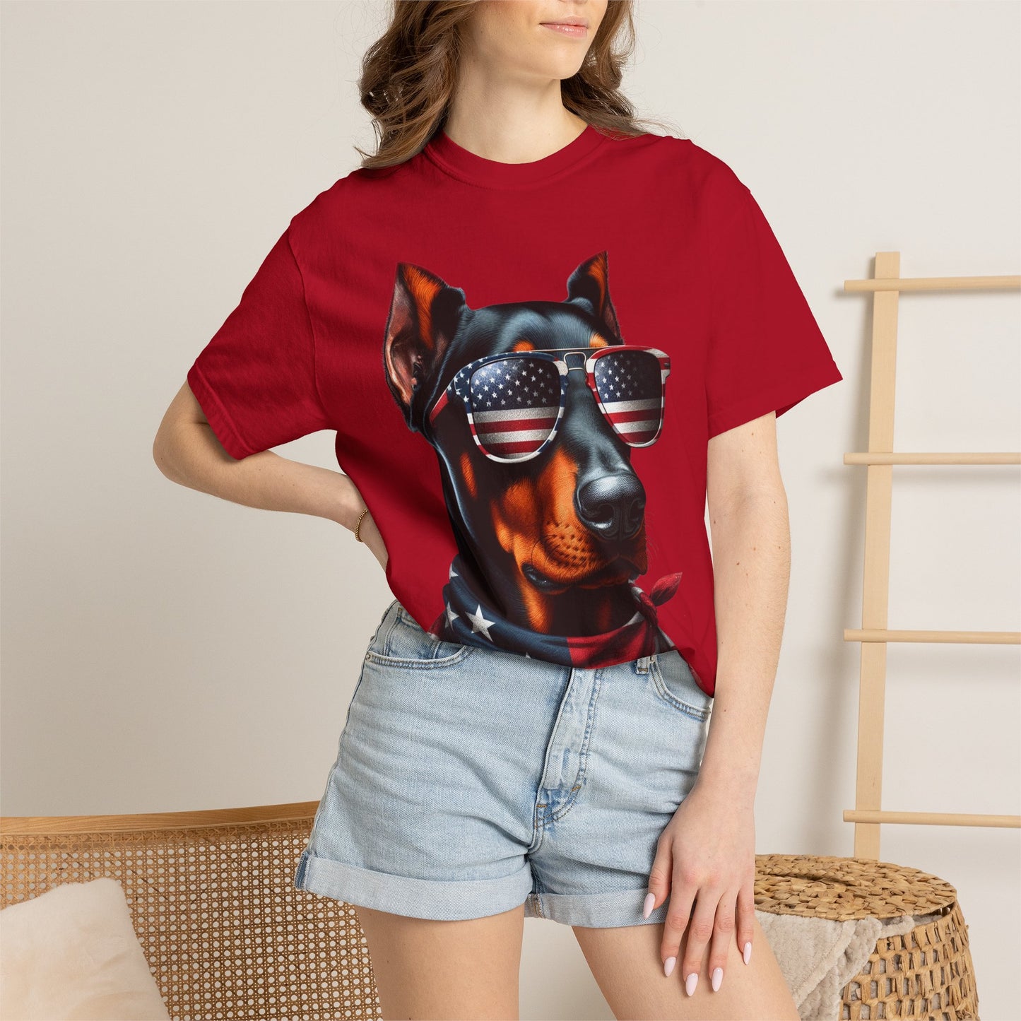 4th of July Dog Breed Shirt T-shirt | Patriotic American Flag Dog Tee
