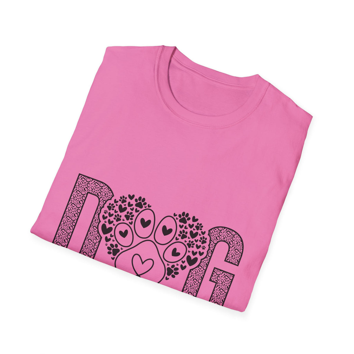 Dog Mama heart paw graphic T-Shirt | Pet lover tee
