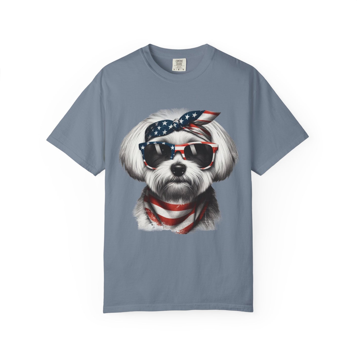 4th of July Dog Breed Shirt T-shirt | Patriotic American Flag Dog Tee