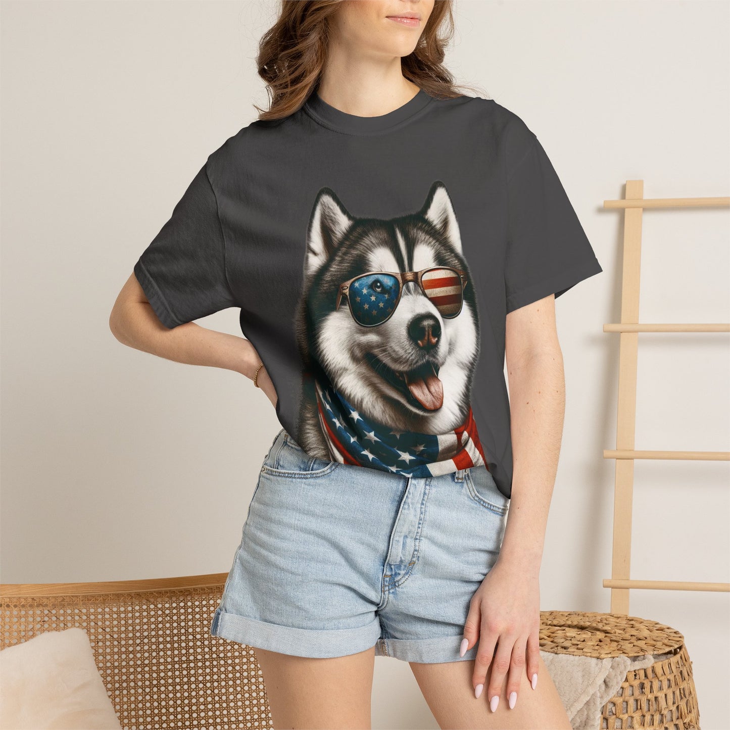 4th of July Dog Breed Shirt T-shirt | Patriotic American Flag Dog Tee