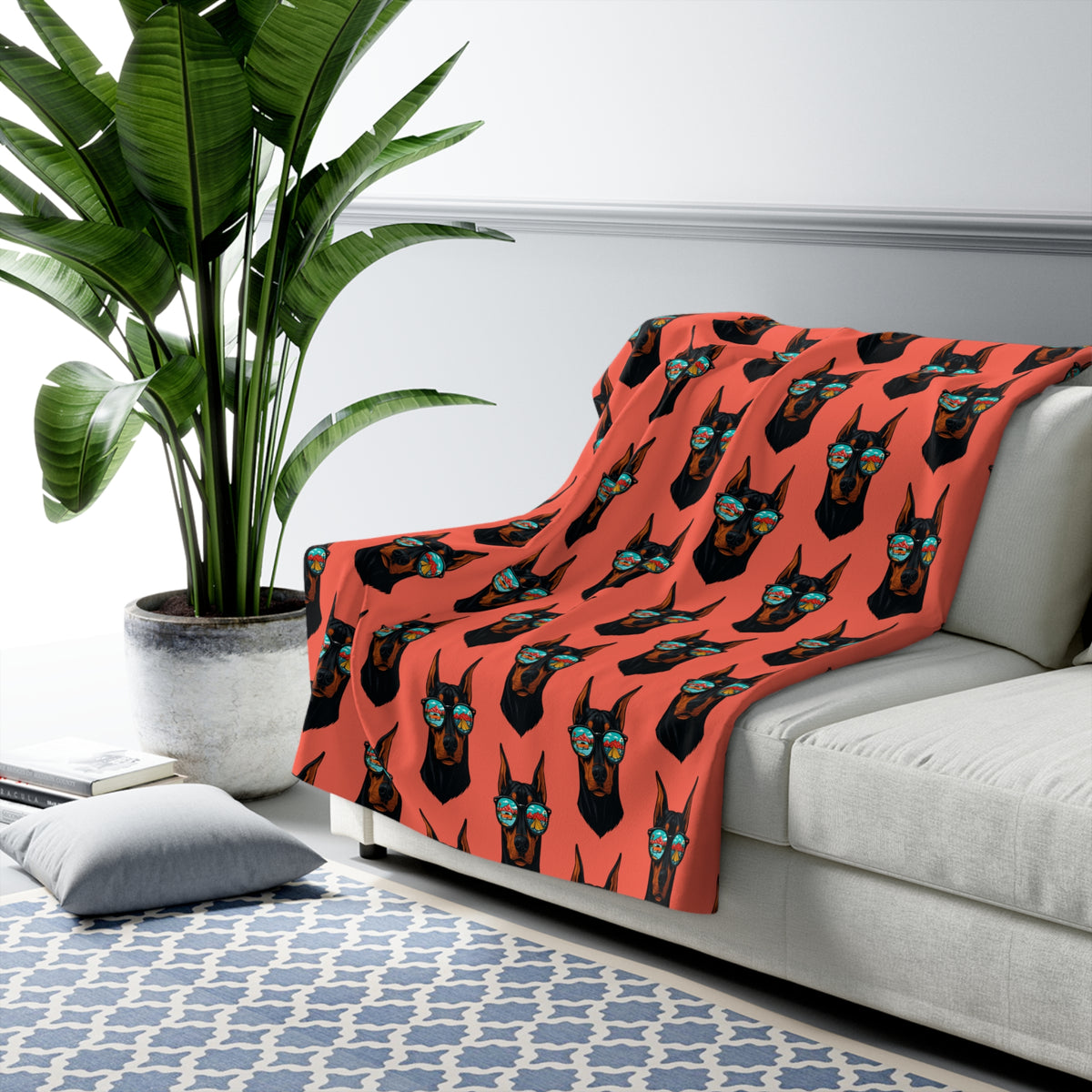 The C & K Dobie Camping Sherpa Blanket