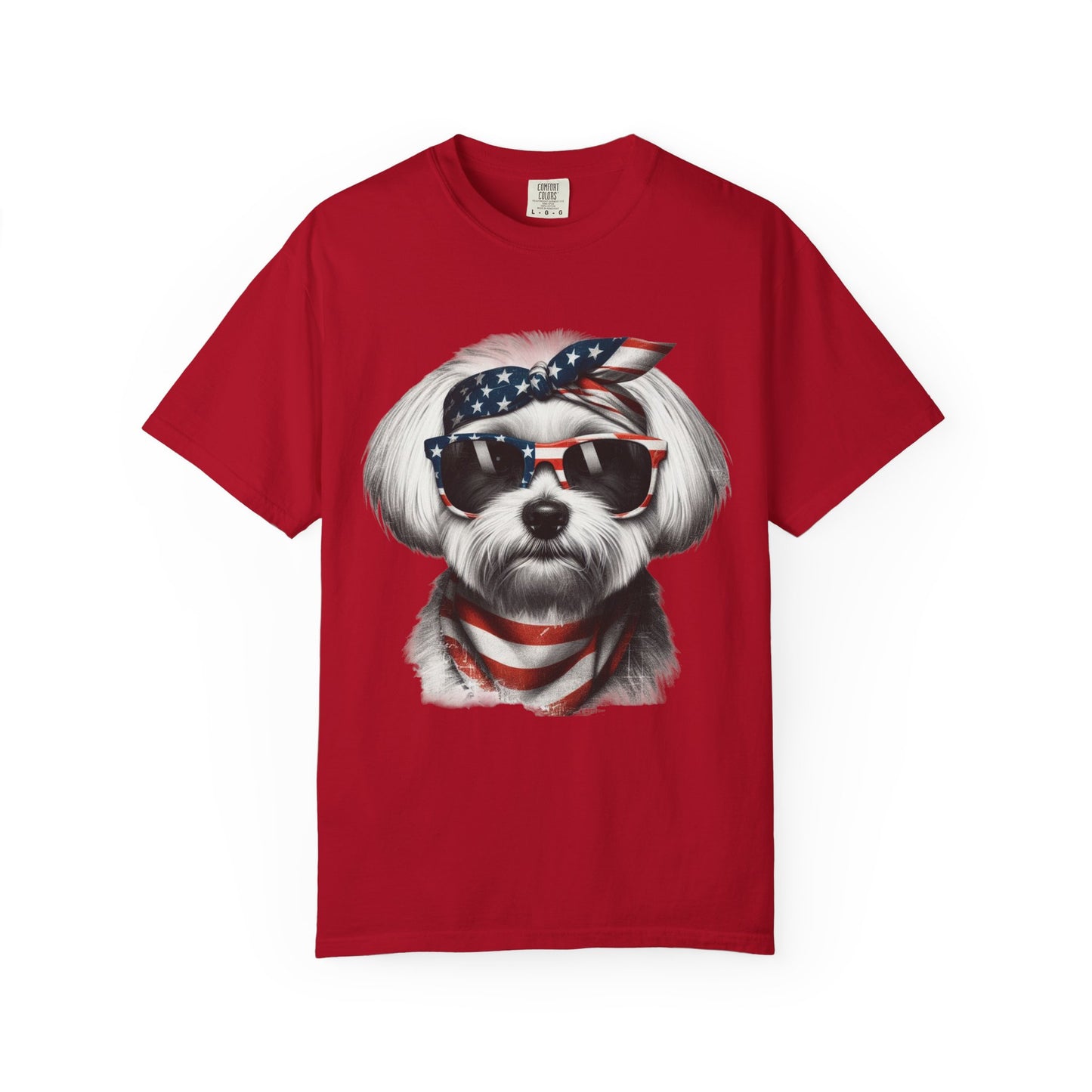 4th of July Dog Breed Shirt T-shirt | Patriotic American Flag Dog Tee