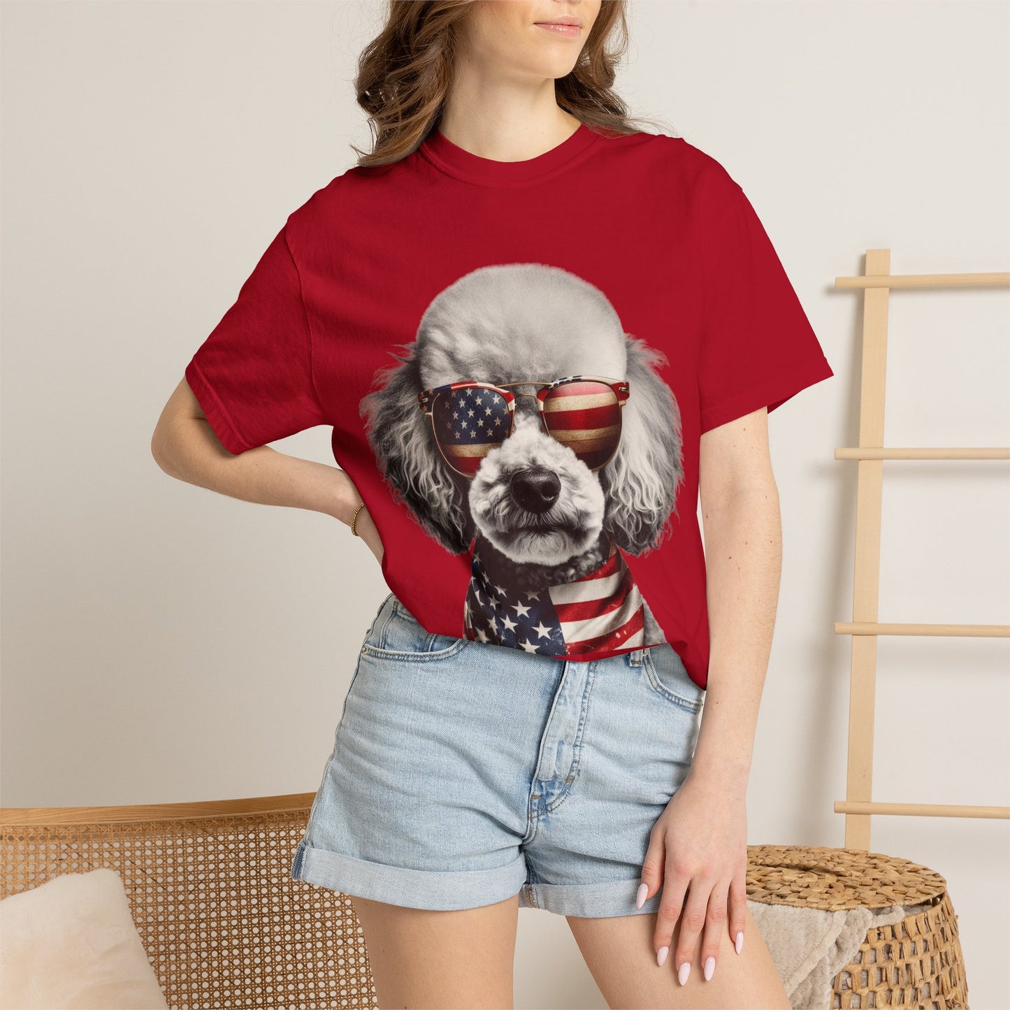 4th of July Dog Breed Shirt T-shirt | Patriotic American Flag Dog Tee