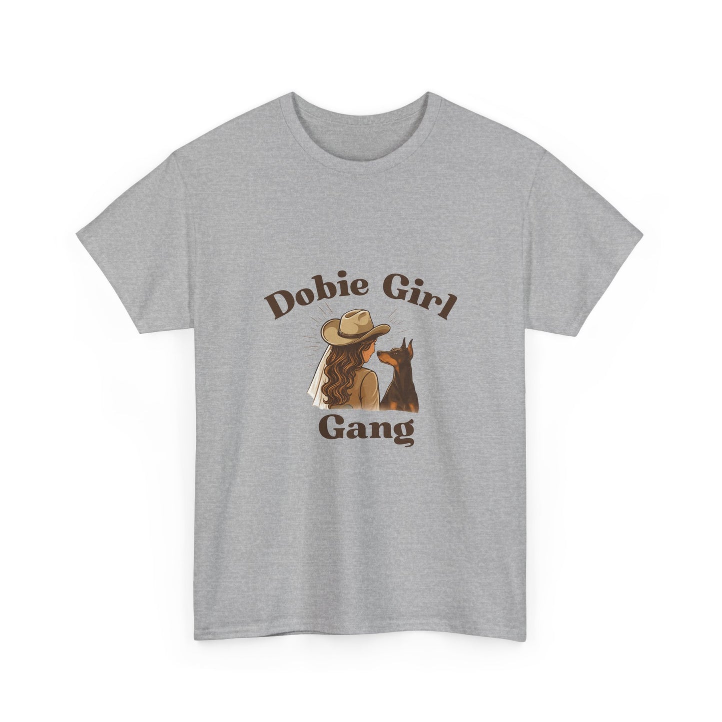 Dobie Girl Gang Red Doberman T-Shirt